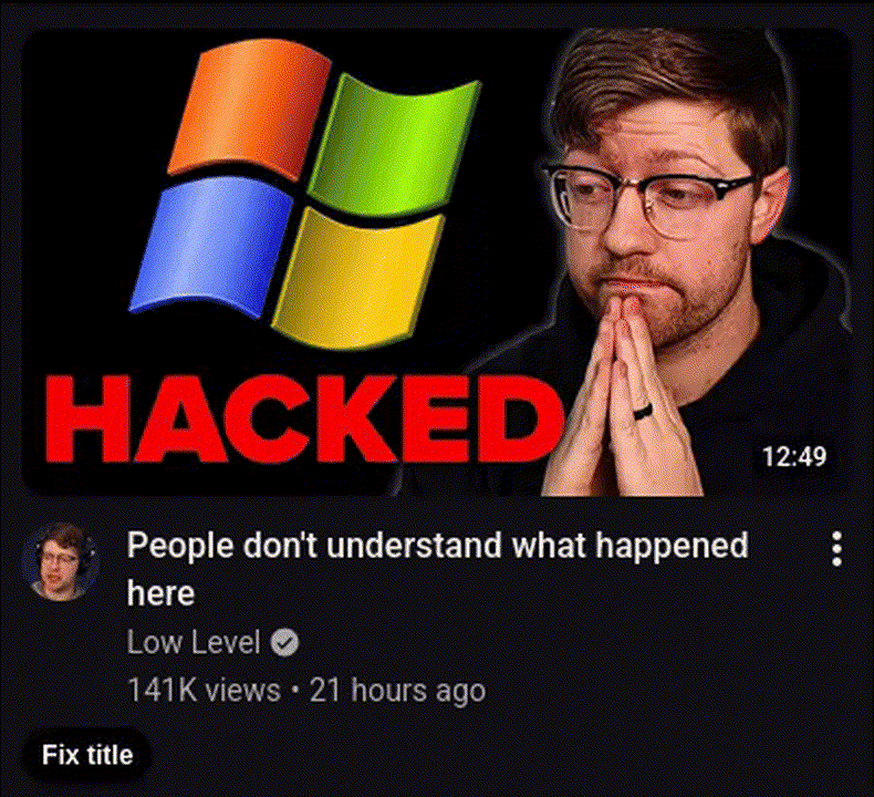 YouTube Clickbait Fixer Demo